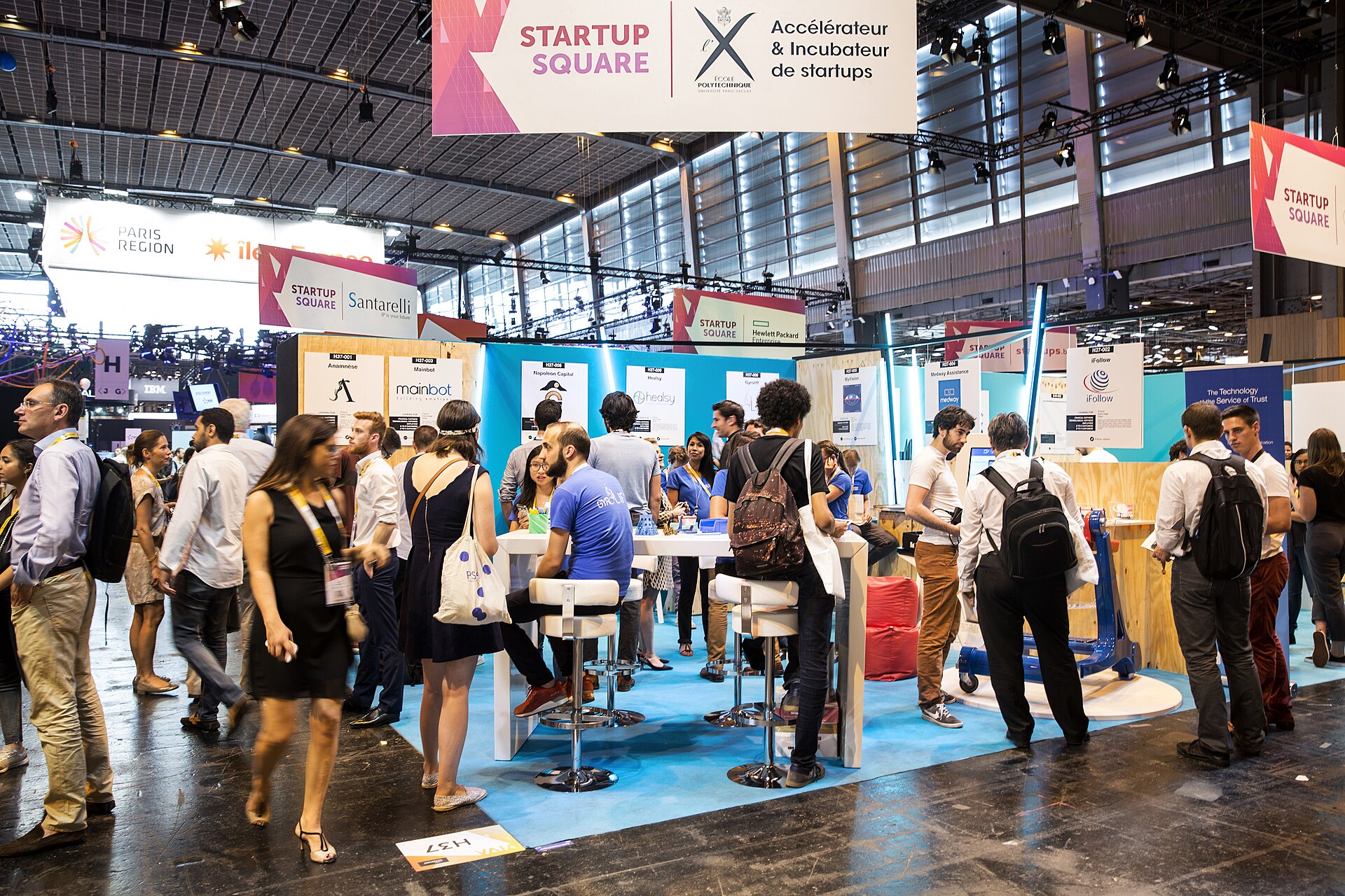 Salon VivaTech à Paris Porte de Versailles